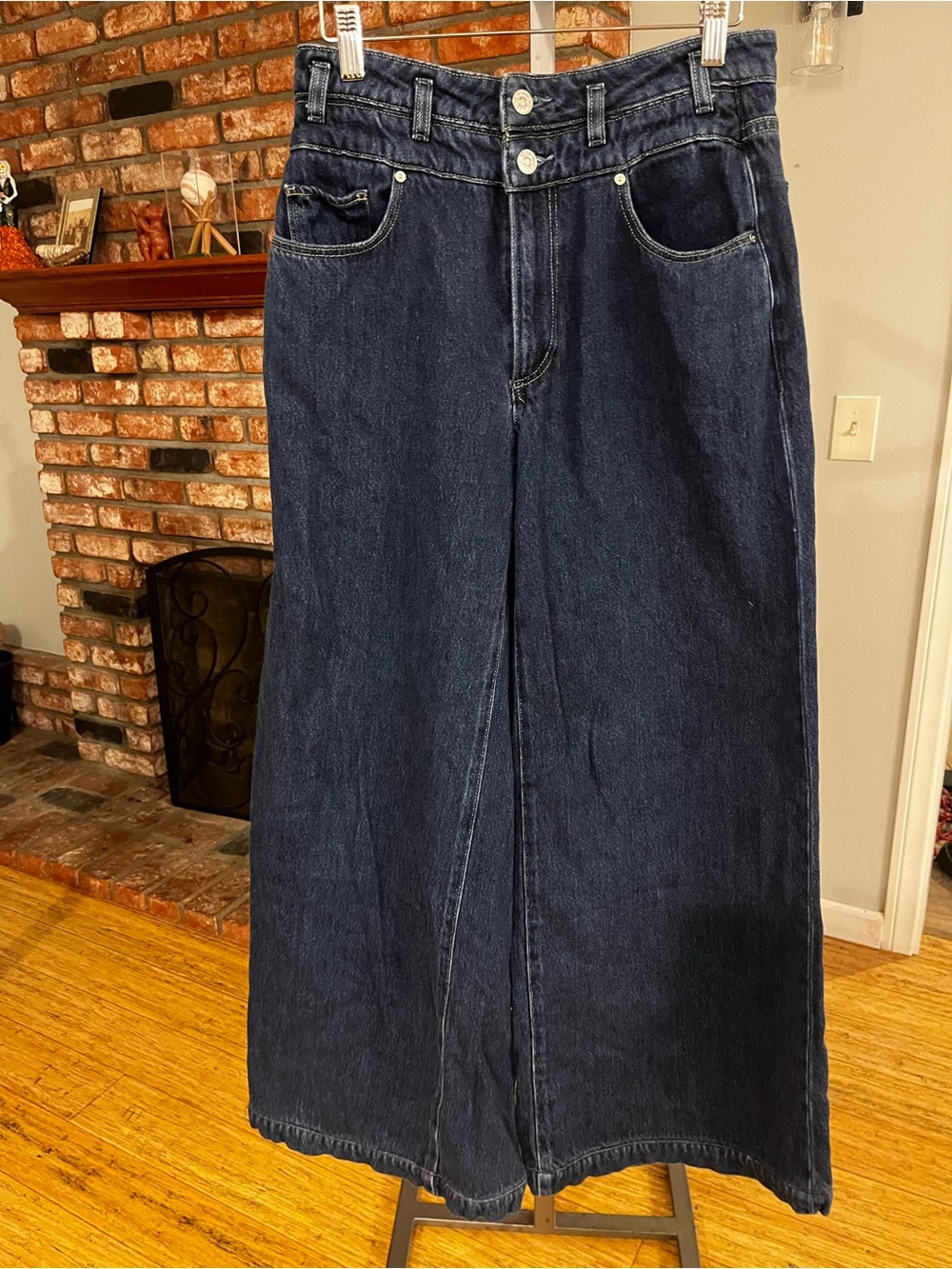 $259 PAIGE Portia Double Waistband jeans-Size 27 - Picture 4 of 8